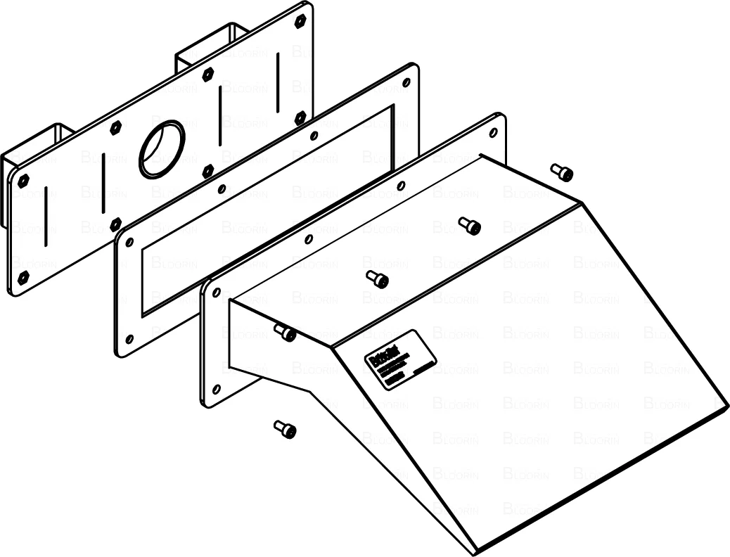 نازل کرتین دیواری B-L50